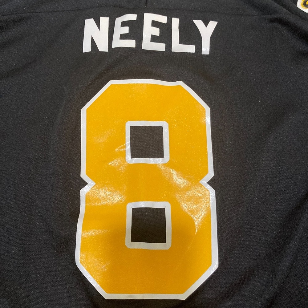 Vintage CCM Cam Neely #8 Boston Bruins Hockey Jersey Made In Canada Size M - Picture 9 of 16